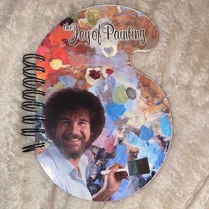 Bob ross canvas notepad never used